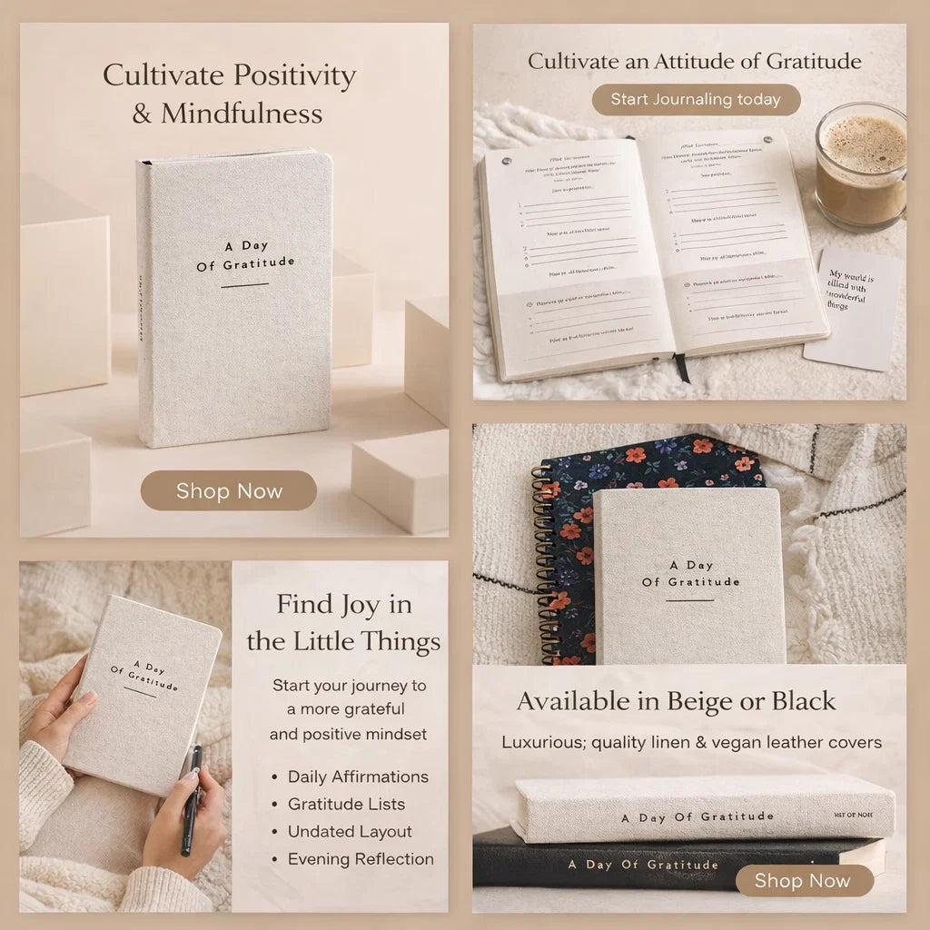 The Daily Gratitude & Reflection Journal - The Five-Minute Positivity Planner